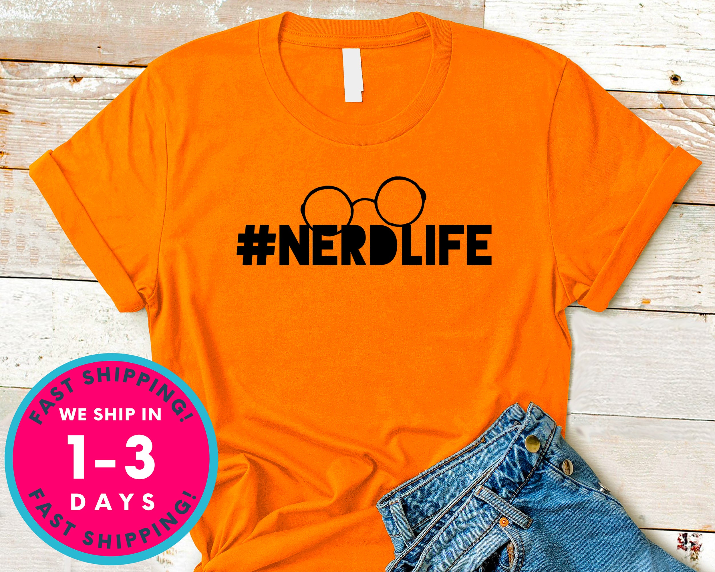 Nerd Life T-Shirt - Funny Humor Shirt