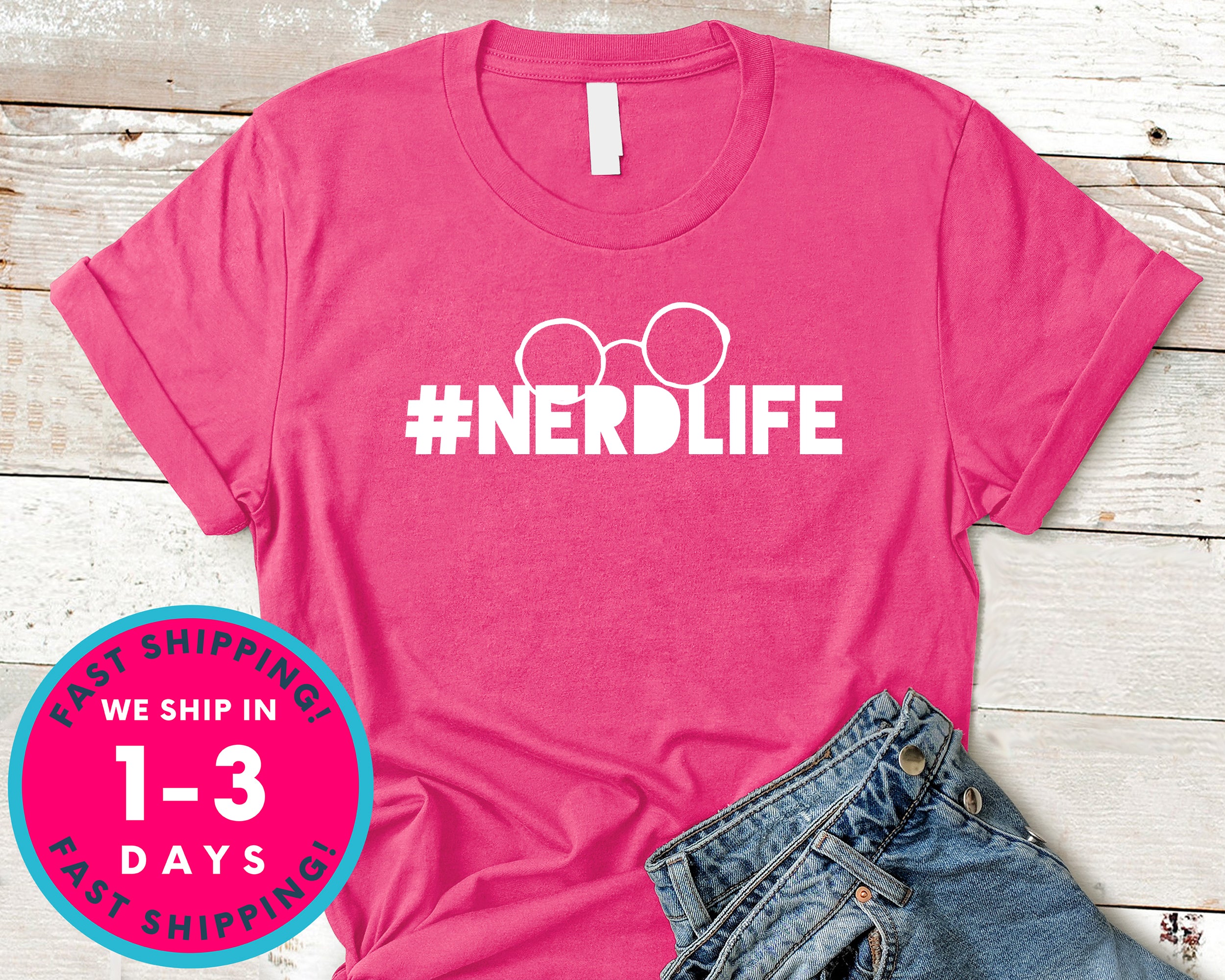 Nerd Life T-Shirt - Funny Humor Shirt