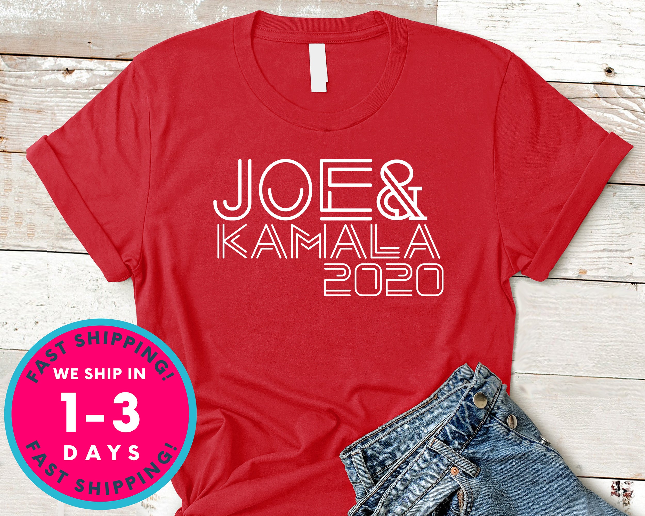 Joe 2020 And Kamala T-Shirt - Political Activist Shirt