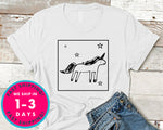 Cute Unicorn T-Shirt - Lifestyle Shirt