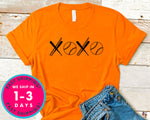 Women Xoxo Baseball Tee T-Shirt - Sports Shirt